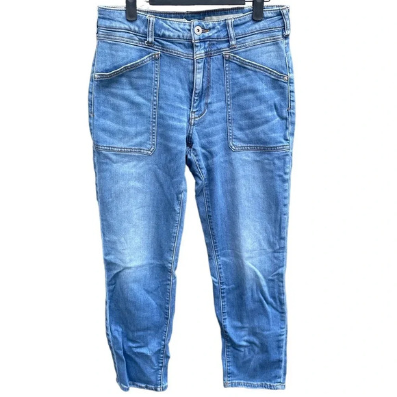 PILCRO AND THE LETTERPRESS SLIM BOYFRIEND JEANS - Picture 1 of 4